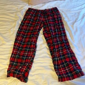 Alexander dal rossa plaid pattern pajama pants